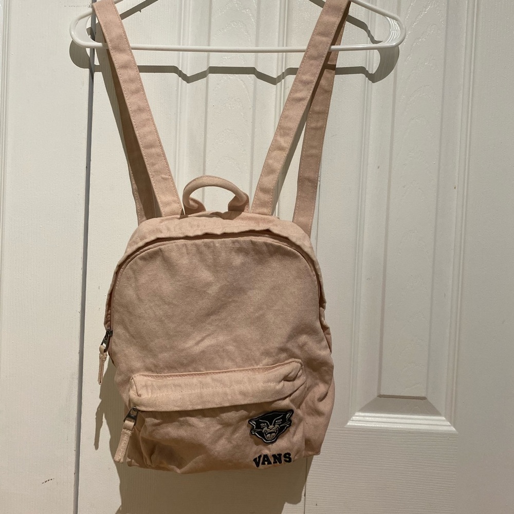 Light pink vans backpack